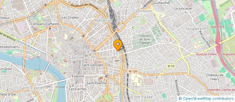 localisation de l'entreprise BF INVEST  TOULOUSE