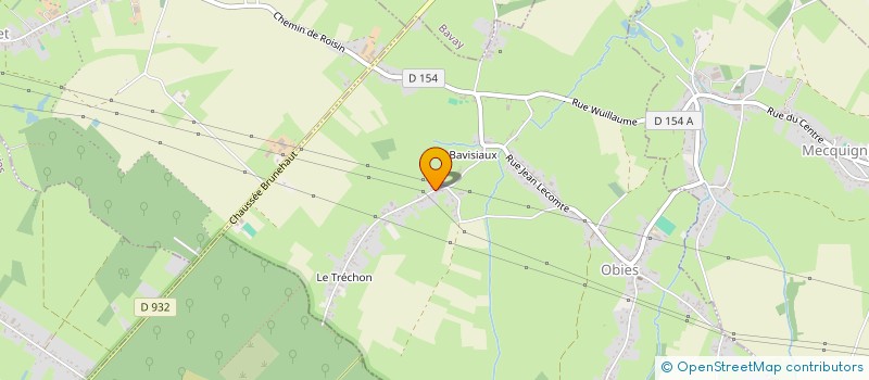 localisation de l'entreprise BF INVEST  OBIES