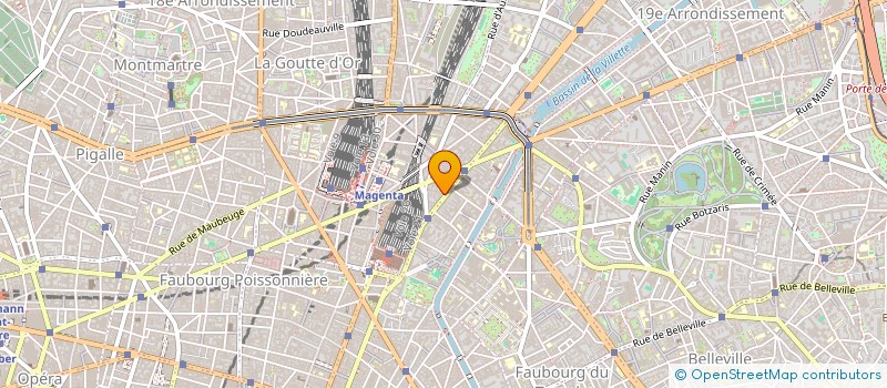 localisation de l'entreprise BF METAL  PARIS