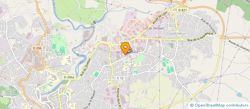 localisation de l'entreprise BF MOTEUR à BOULIEU-LES-ANNONAY