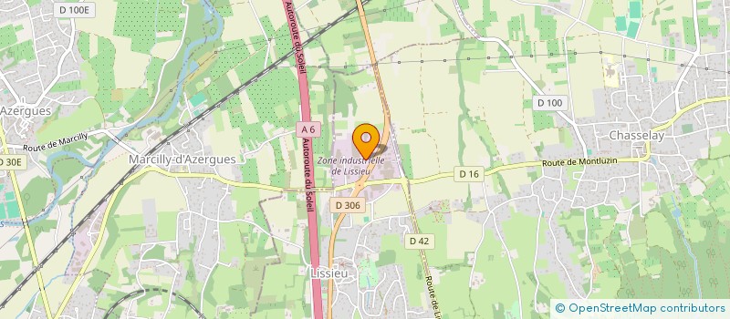 localisation de l'entreprise BF MOTOCULTURE  LISSIEU