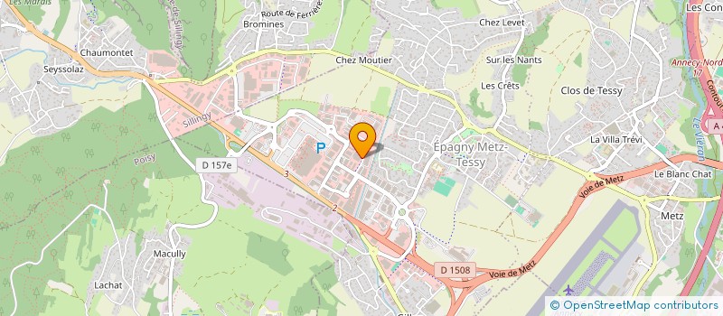 localisation de l'entreprise BF NA EPAGNY à EPAGNY METZ-TESSY