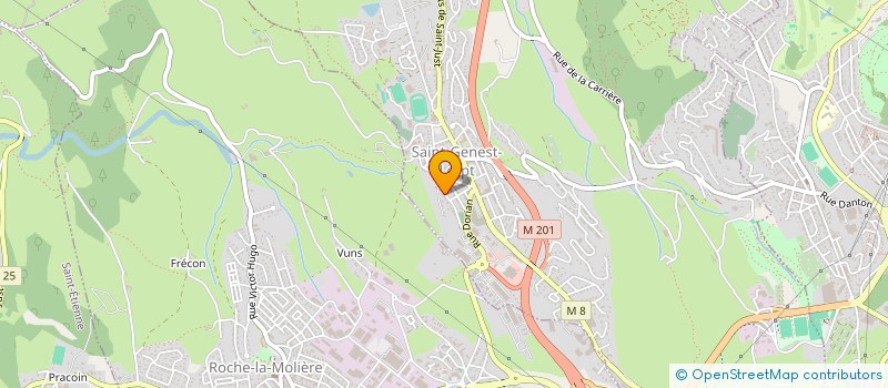 localisation de l'entreprise BF NEUVILLE IMMOBILIER  SAINT-ETIENNE