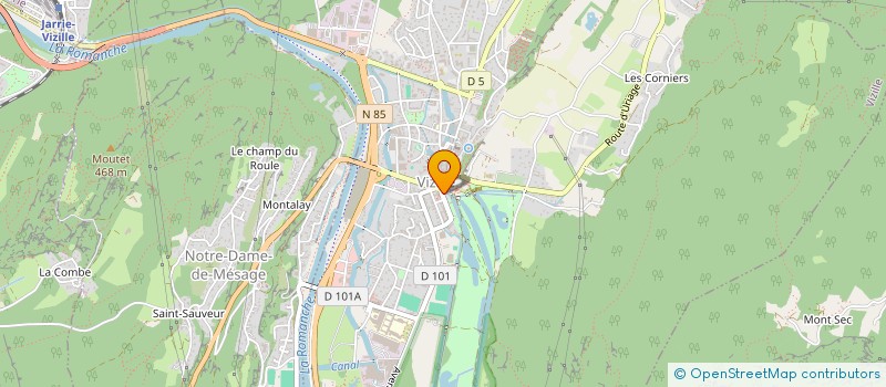 localisation de l'entreprise BF NOTAIRES ET ASSOCIES à VIZILLE