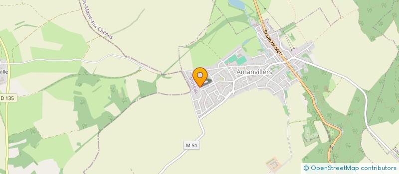 localisation de l'entreprise BF PARTNERS  AMANVILLERS