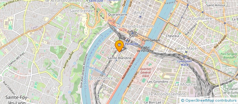 localisation de l'entreprise BF RESTAURATION à LYON