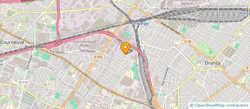 localisation de l'entreprise BF SERVICES à DRANCY