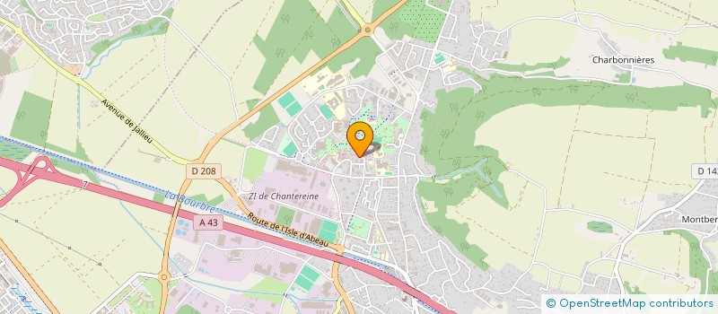 localisation de l'entreprise BF SOLAIRE à BOURGOIN-JALLIEU