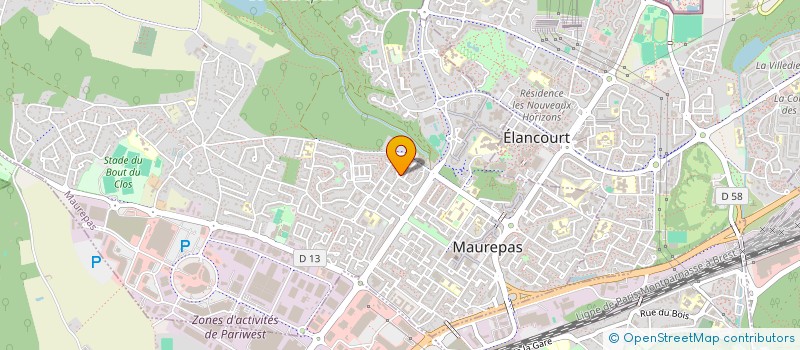 localisation de l'entreprise BF7 à MAUREPAS