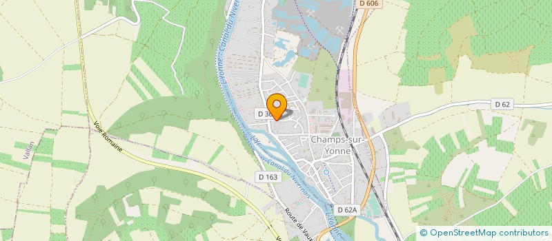 localisation de l'entreprise BFAV  CHAMPS-SUR-YONNE