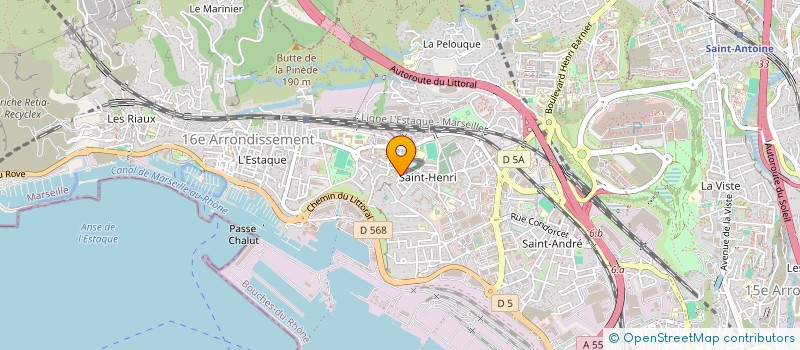 localisation de l'entreprise BFB COMMUNICATION à MARSEILLE