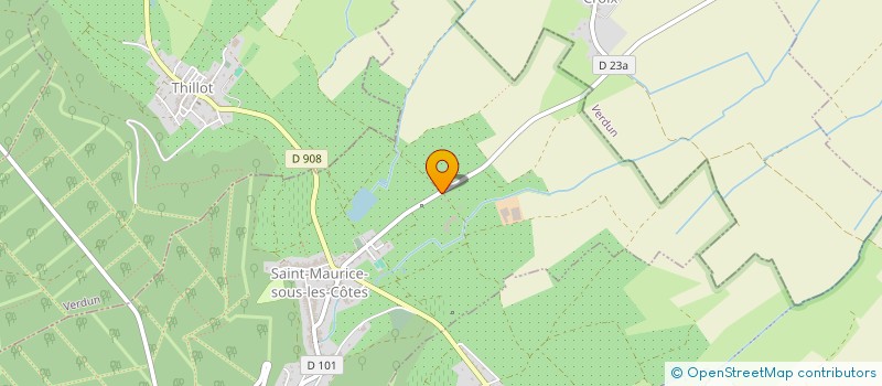 localisation de l'entreprise BFB EXOTIQUE à SAINT-MAURICE-SOUS-LES-COTES