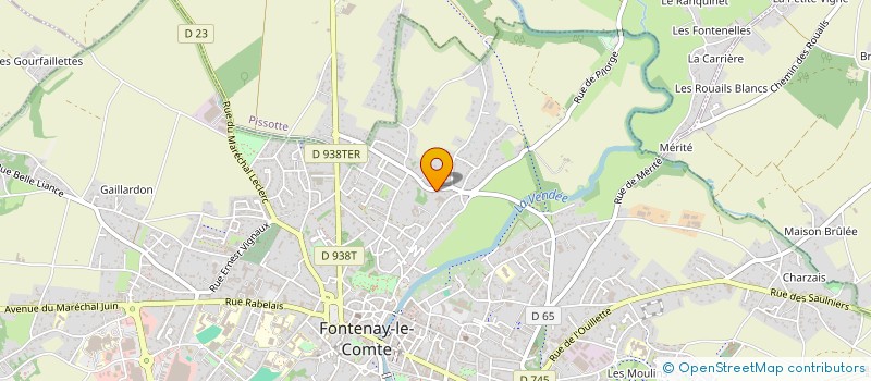 localisation de l'entreprise BFC à FONTENAY-LE-COMTE