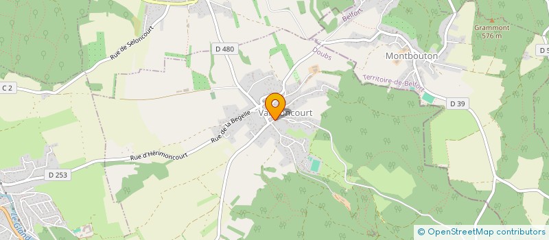 localisation de l'entreprise BFC A.V.I.A  VANDONCOURT