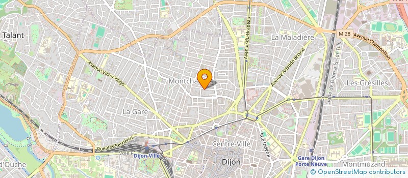 localisation de l'entreprise BFC PRESTIGE INVESTISSEMENTS  DIJON