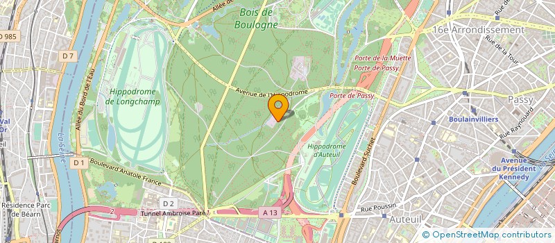 localisation de l'entreprise BFCTP à PARIS