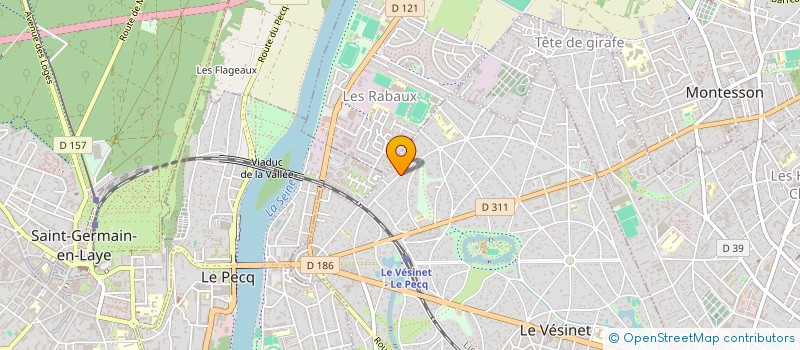 localisation de l'entreprise BFD à LE VESINET