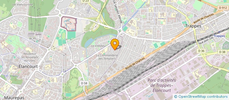 localisation de l'entreprise BFD AVENIR  ELANCOURT