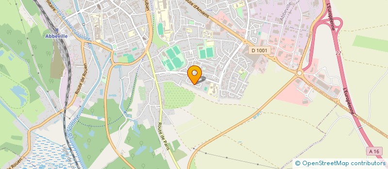 localisation de l'entreprise BFD'DIET à ABBEVILLE