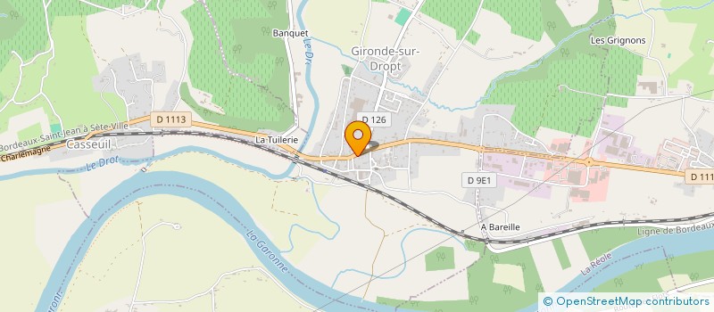 localisation de l'entreprise BFD STUDIO  GIRONDE-SUR-DROPT