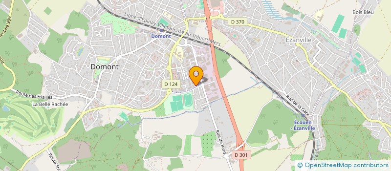 localisation de l'entreprise BFEA SAS  DOMONT