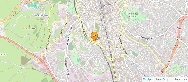 localisation de l'entreprise BFF  SAINT-ETIENNE