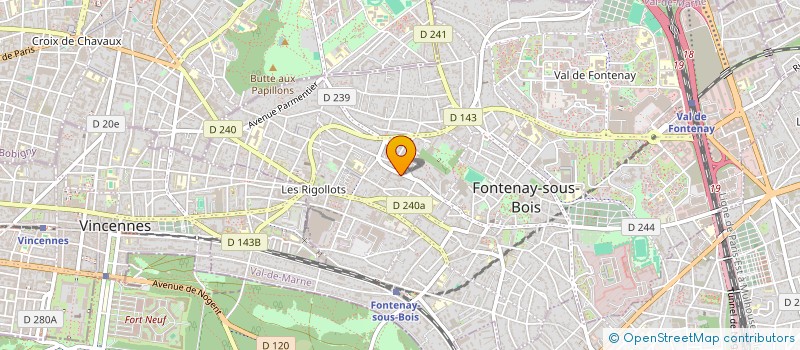 localisation de l'entreprise BFF HOLDING à FONTENAY-SOUS-BOIS