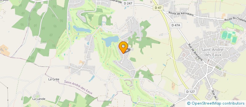 localisation de l'entreprise BFG  SAINT-ANDRE-DES-EAUX