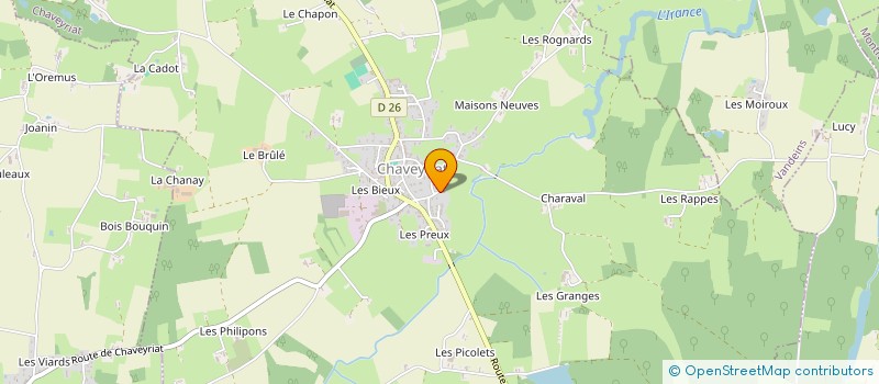 localisation de l'entreprise BFG  CHAVEYRIAT