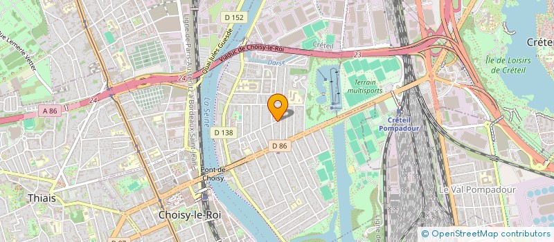 localisation de l'entreprise BFI  CHOISY-LE-ROI