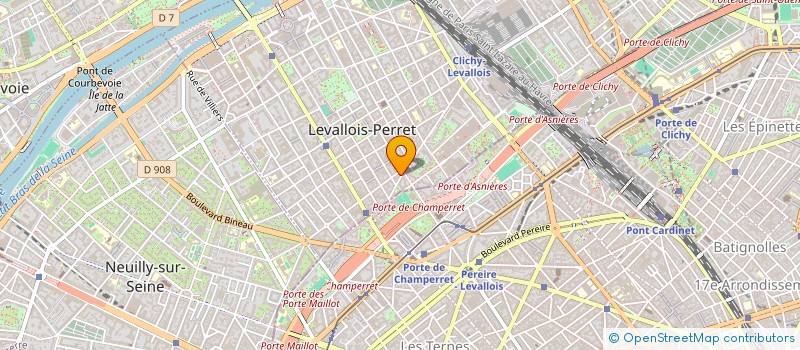 localisation de l'entreprise BFI à LEVALLOIS-PERRET