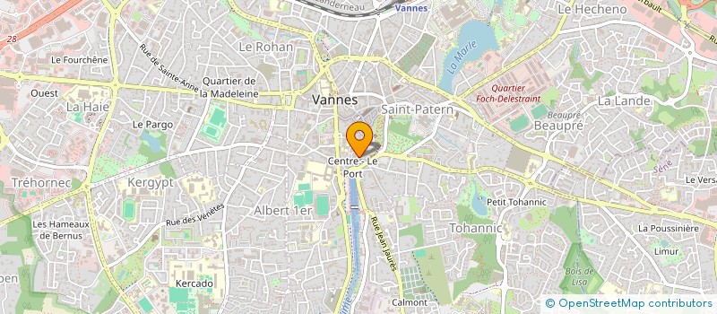 localisation de l'entreprise BFI  VANNES