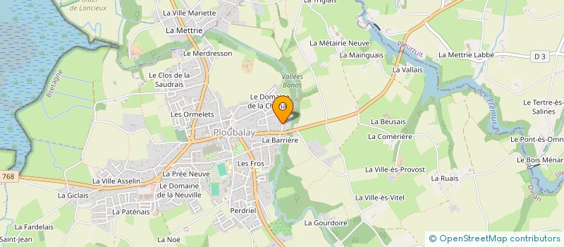 localisation de l'entreprise BFI SECURITE à BEAUSSAIS-SUR-MER