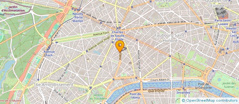 localisation de l'entreprise BFINANCE EUROPE  PARIS