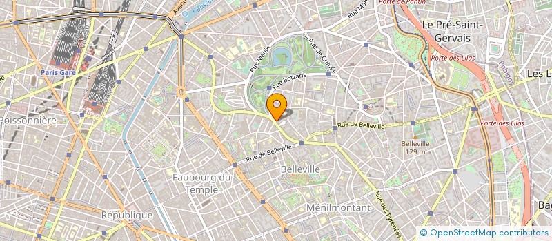 localisation de l'entreprise BFJ  PARIS