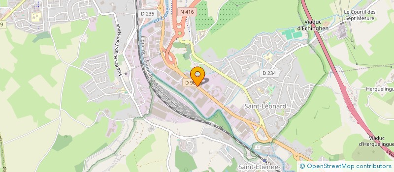 localisation de l'entreprise BFK IMPACT  SAINT-LEONARD