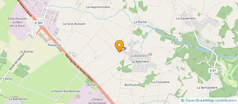 localisation de l'entreprise BFK SOCIETE CIVILE IMMOBILIERE à VIGNEUX-DE-BRETAGNE