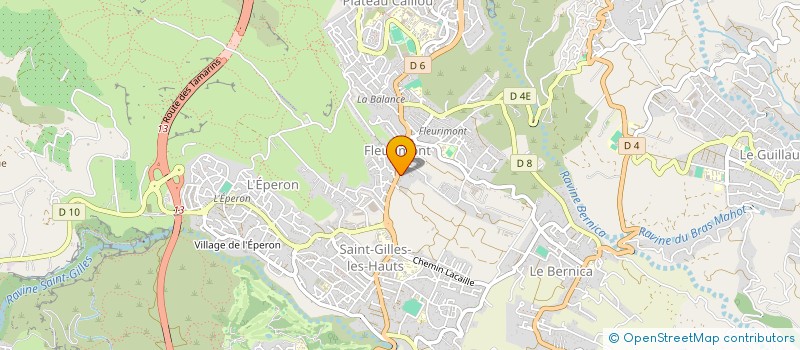 localisation de l'entreprise BFK UNIVERSAL  SAINT-PAUL