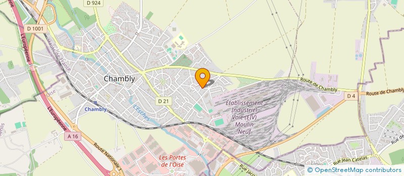 localisation de l'entreprise BFKARTING  CHAMBLY