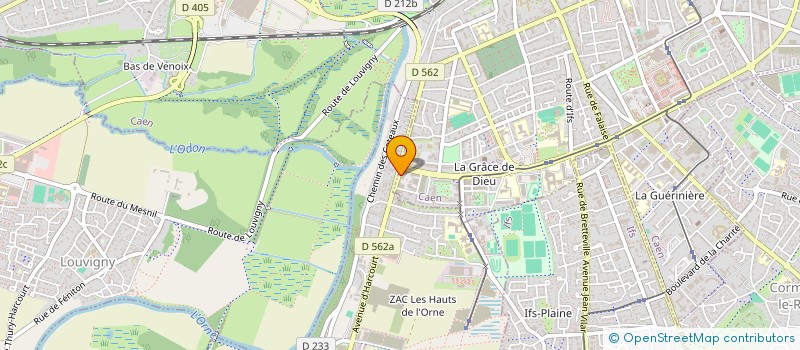 localisation de l'entreprise BFL à CAEN