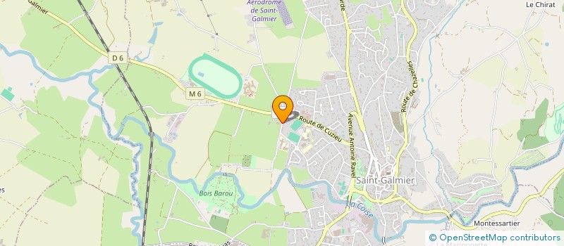 localisation de l'entreprise BFL INVEST  SAINT-GALMIER