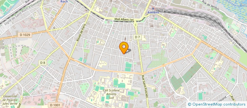 localisation de l'entreprise BFLV à AMIENS