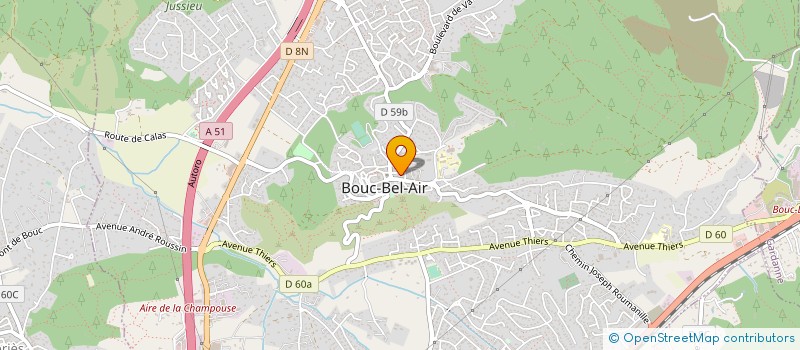 localisation de l'entreprise BFM à BOUC-BEL-AIR