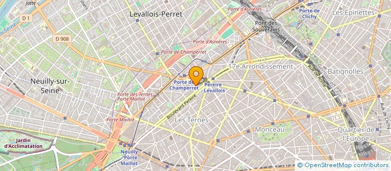 localisation de l'entreprise BFM  PARIS