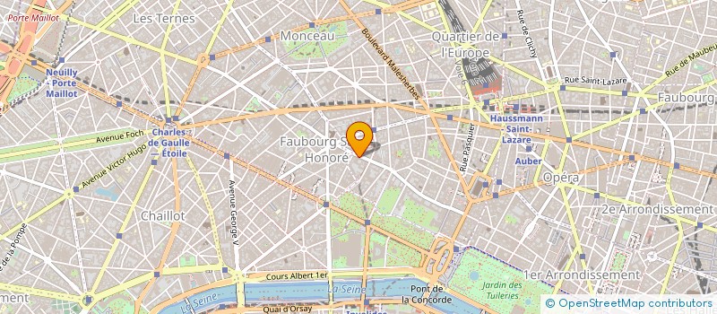 localisation de l'entreprise BFM à PARIS