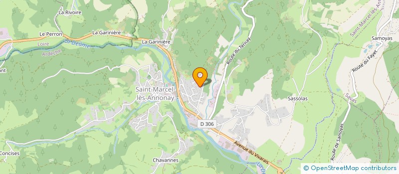 localisation de l'entreprise BFM à SAINT-MARCEL-LES-ANNONAY