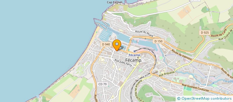 localisation de l'entreprise BFM INVEST 76  FECAMP