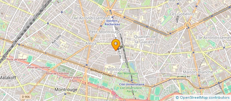 localisation de l'entreprise BFM LA REGIE DU SOLEIL  PARIS