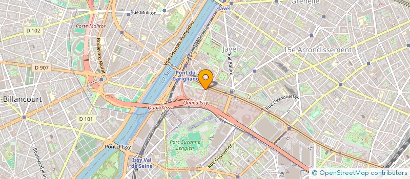 localisation de l'entreprise BFM PARIS à PARIS 15