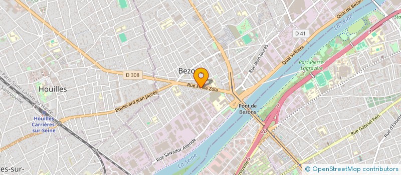 localisation de l'entreprise BFN à BEZONS